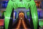 giant 10-foot inflatable halloween archway for the yard, best halloween lawn decorations